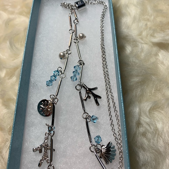 Touchstone Crystal “Summer Seas Necklace” - Picture 6 of 7